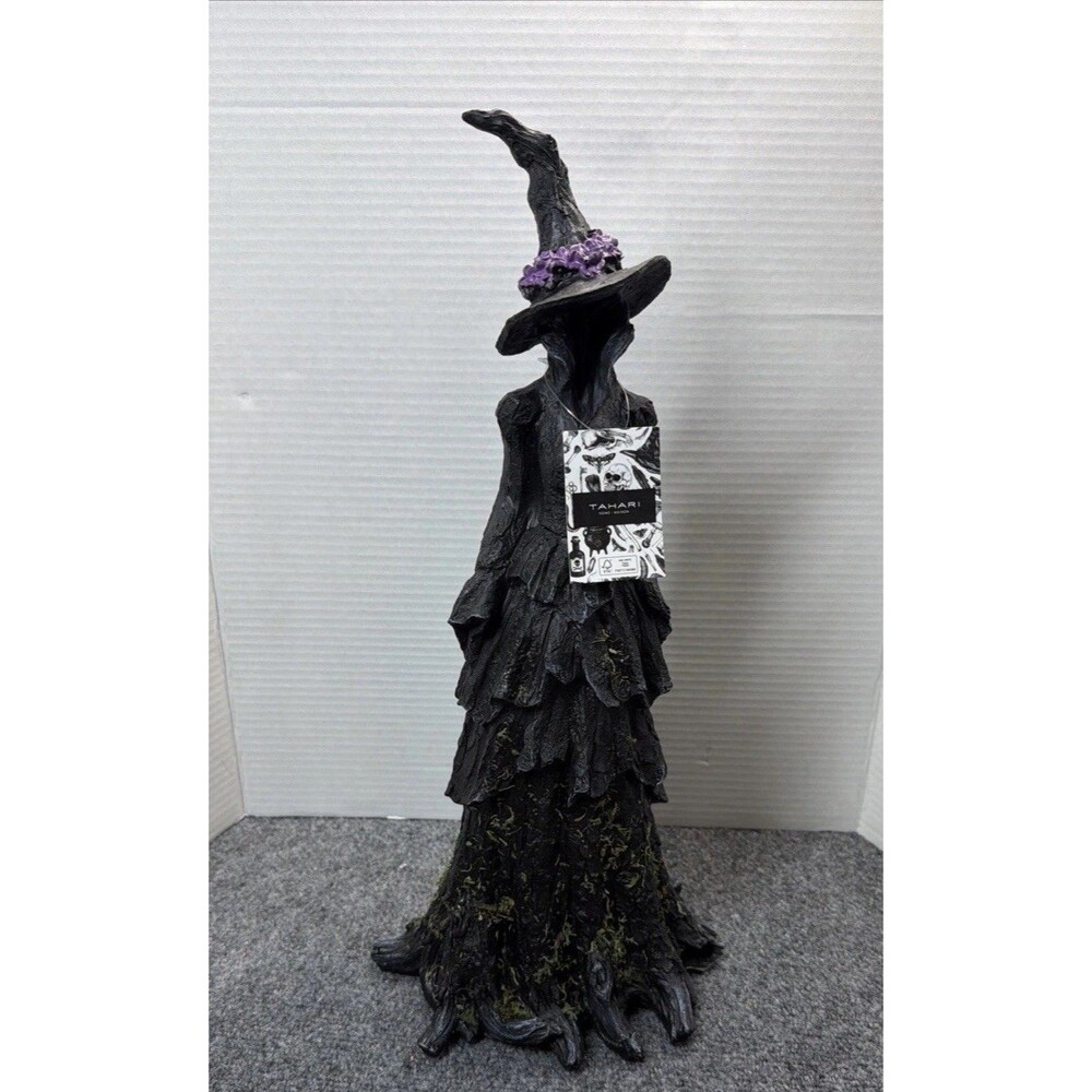 New TAHARI Talyse Tree Witch Forest 18” Viral Halloween 2026 Tabletop Decor Read